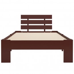 Acquista Giroletto Marrone Scuro in Legno Massello di Pino 100x200 cm con riferimento GHV-283173 della ditta GARDENHOME