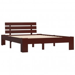 Acquista Giroletto Marrone Scuro in Legno Massello di Pino 120x200 cm con riferimento GHV-283174 della ditta GARDENHOME