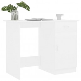 Acquista Scrivania Bianca 100x50x76 cm in Legno Multistrato con riferimento GHV-801080 della ditta GARDENHOME