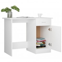 Acquista Scrivania Bianca 100x50x76 cm in Legno Multistrato con riferimento GHV-801080 della ditta GARDENHOME