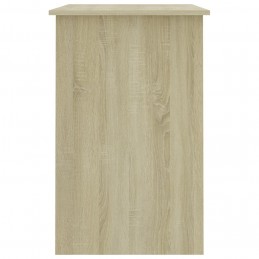 Acquista Scrivania Rovere Sonoma 100x50x76 cm in Truciolato con riferimento GHV-801083 della ditta GARDENHOME