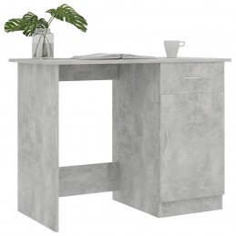 Acquista Scrivania Grigio Cemento 100x50x76 cm in Truciolato con riferimento GHV-801084 della ditta GARDENHOME