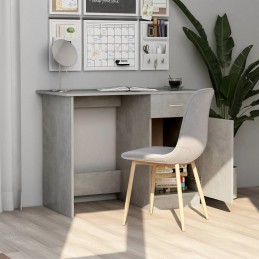 Acquista Scrivania Grigio Cemento 100x50x76 cm in Truciolato con riferimento GHV-801084 della ditta GARDENHOME