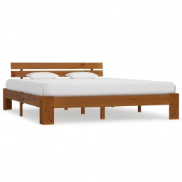 Acquista Giroletto Marrone Miele in Legno Massello di Pino 180x200 cm con riferimento GHV-283183 della ditta GARDENHOME