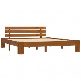 Acquista Giroletto Marrone Miele in Legno Massello di Pino 180x200 cm con riferimento GHV-283183 della ditta GARDENHOME