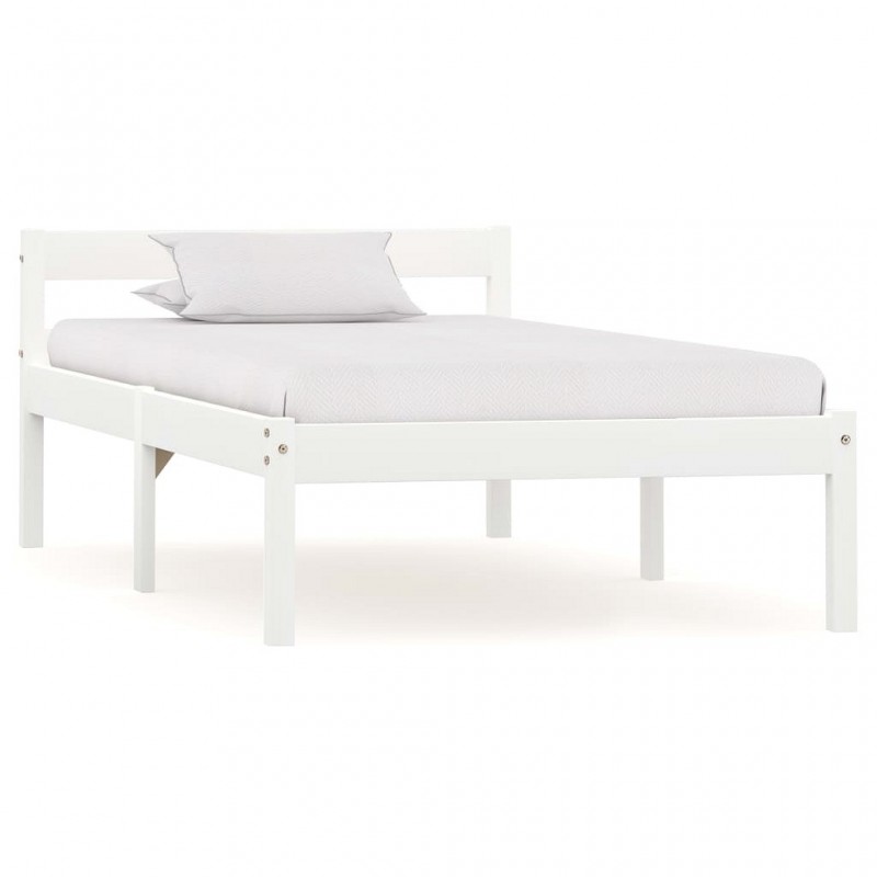 Acquista Giroletto Bianco in Legno Massello di Pino 90x200 cm con riferimento GHV-283184 della ditta GARDENHOME