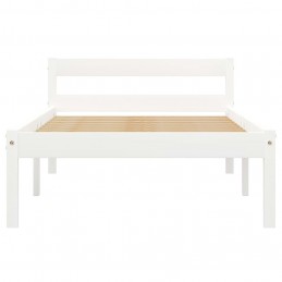 Acquista Giroletto Bianco in Legno Massello di Pino 90x200 cm con riferimento GHV-283184 della ditta GARDENHOME