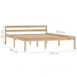 Acquista Giroletto in Legno Massello di Pino 140x200 cm con riferimento GHV-283193 della ditta GARDENHOME