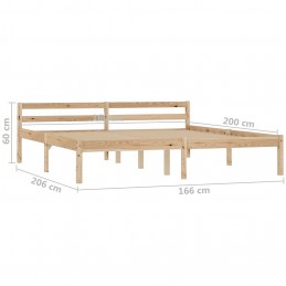 Acquista Giroletto in Legno Massello di Pino 160x200 cm con riferimento GHV-283194 della ditta GARDENHOME