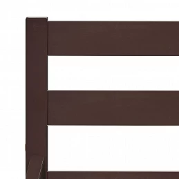 Acquista Giroletto Marrone Scuro in Legno Massello di Pino 160x200 cm con riferimento GHV-283206 della ditta GARDENHOME