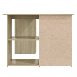Acquista Scrivania ad Angolo Rovere Sonoma 145x100x76 cm in Truciolato con riferimento GHV-801092 della ditta GARDENHOME