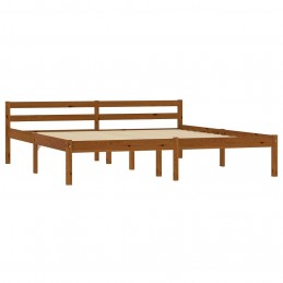 Acquista Giroletto Marrone Miele in Legno Massello di Pino 160x200 cm con riferimento GHV-283212 della ditta GARDENHOME