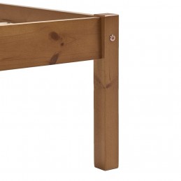 Acquista Giroletto Marrone Miele in Legno Massello di Pino 160x200 cm con riferimento GHV-283212 della ditta GARDENHOME
