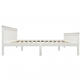 Acquista Giroletto Bianco in Legno Massello di Pino 160x200 cm con riferimento GHV-283218 della ditta GARDENHOME