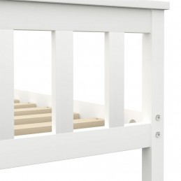 Acquista Giroletto Bianco in Legno Massello di Pino 160x200 cm con riferimento GHV-283218 della ditta GARDENHOME