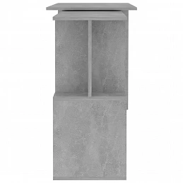 Acquista Scrivania ad Angolo Grigio Cemento 200x50x76 cm in Truciolare con riferimento GHV-801102 della ditta GARDENHOME