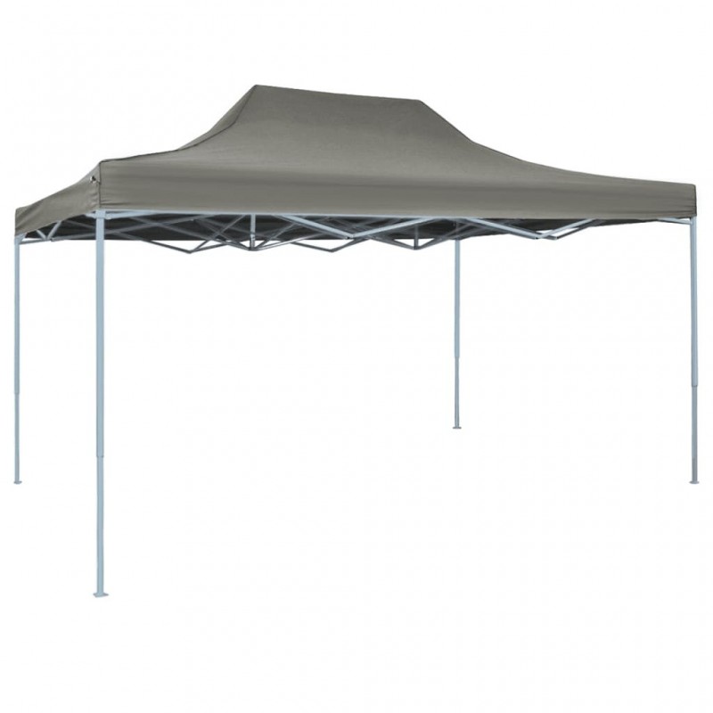 Acquista Gazebo Professionale Pieghevole 3x4m in Acciaio Antracite con riferimento GHV-48895 della ditta GARDENHOME