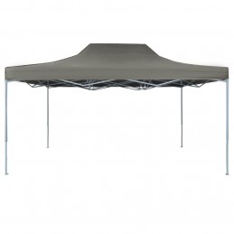 Acquista Gazebo Professionale Pieghevole 3x4m in Acciaio Antracite con riferimento GHV-48895 della ditta GARDENHOME