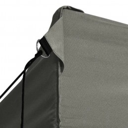 Acquista Gazebo Professionale Pieghevole 3x4m in Acciaio Antracite con riferimento GHV-48895 della ditta GARDENHOME