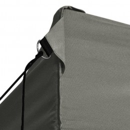 Acquista Gazebo Professionale Pieghevole 4 Pareti 3x4m Acciaio Antracite con riferimento GHV-48897 della ditta GARDENHOME