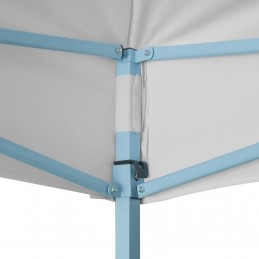 Acquista Gazebo Professionale Pieghevole 3x4m Acciaio Bianco con riferimento GHV-48898 della ditta GARDENHOME