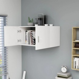 Acquista Armadietto da Parete Bianco 80x39x40 cm in Legno Multistrato con riferimento GHV-802795 della ditta GARDENHOME