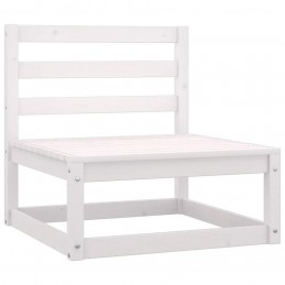 Acquista Set Divani da Giardino 3 pz Cuscini Legno Massello Pino Bianco con riferimento GHV-805766 della ditta GARDENHOME