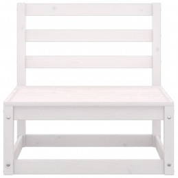 Acquista Set Divani da Giardino 3 pz Cuscini Legno Massello Pino Bianco con riferimento GHV-805766 della ditta GARDENHOME
