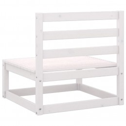 Acquista Set Divani da Giardino 3 pz Cuscini Legno Massello Pino Bianco con riferimento GHV-805766 della ditta GARDENHOME