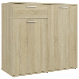 Acquista Credenza Rovere Sonoma 80x36x75 cm in Truciolato con riferimento GHV-805773 della ditta GARDENHOME