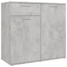 Acquista Credenza Grigio Cemento 80x36x75 cm in Truciolato con riferimento GHV-805774 della ditta GARDENHOME