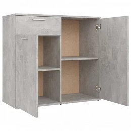 Acquista Credenza Grigio Cemento 80x36x75 cm in Truciolato con riferimento GHV-805774 della ditta GARDENHOME