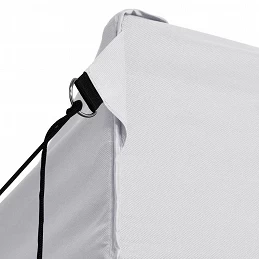 Acquista Gazebo Professionale Pieghevole 4 Pareti 3x4m Acciaio Bianco con riferimento GHV-48900 della ditta GARDENHOME