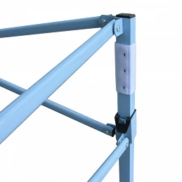 Acquista Gazebo Professionale Pieghevole 4 Pareti 3x4m Acciaio Bianco con riferimento GHV-48900 della ditta GARDENHOME