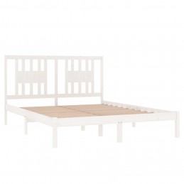 Acquista Giroletto Bianco in Legno Massello di Pino 140x200 cm con riferimento GHV-3104064 della ditta GARDENHOME