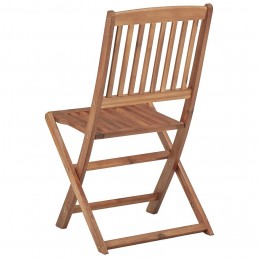 Acquista Sedie da Giardino Pieghevoli 6 pz con Cuscini Massello Acacia con riferimento GHV-3074995 della ditta GARDENHOME