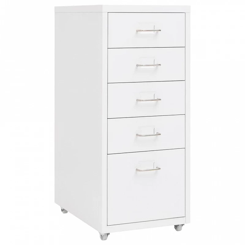 Acquista Schedario Mobile Bianco 28x41x69 cm in Metallo con riferimento GHV-335913 della ditta GARDENHOME