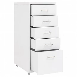 Acquista Schedario Mobile Bianco 28x41x69 cm in Metallo con riferimento GHV-335913 della ditta GARDENHOME