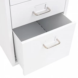 Acquista Schedario Mobile Bianco 28x41x69 cm in Metallo con riferimento GHV-335913 della ditta GARDENHOME