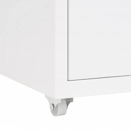 Acquista Schedario Mobile Bianco 28x41x69 cm in Metallo con riferimento GHV-335913 della ditta GARDENHOME