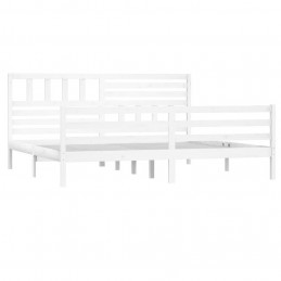 Acquista Giroletto Bianco in Legno Massello 200x200 cm con riferimento GHV-3101109 della ditta GARDENHOME