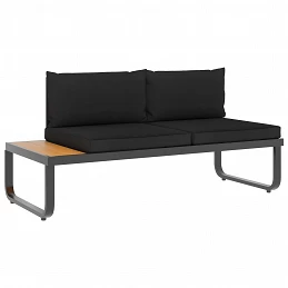 Acquista Set Divano da Giardino 4 pz ad Angolo Cuscini in Alluminio WPC con riferimento GHV-48653 della ditta GARDENHOME
