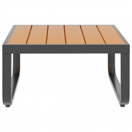 Acquista Set Divano da Giardino 5 pz ad Angolo Cuscini in Alluminio WPC con riferimento GHV-48655 della ditta GARDENHOME