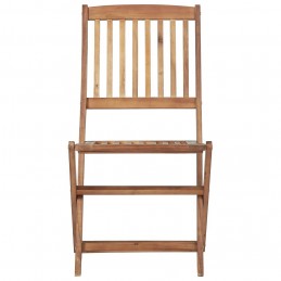 Acquista Sedie da Giardino Pieghevoli 6 pz con Cuscini Massello Acacia con riferimento GHV-3075011 della ditta GARDENHOME