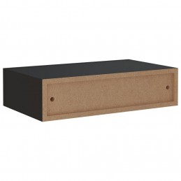 Acquista Scaffale con Cassetti da Parete Nero 40x23,5x10 cm in MDF con riferimento GHV-330243 della ditta GARDENHOME