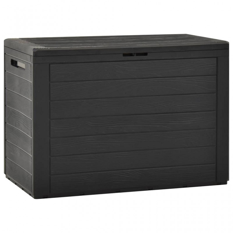 Acquista Baule da Giardino Antracite 78x44x55 cm con riferimento GHV-49444 della ditta GARDENHOME