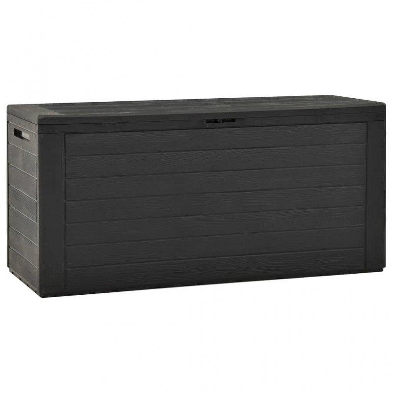 Acquista Baule da Giardino Antracite 116x44x55 cm con riferimento GHV-49445 della ditta GARDENHOME