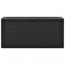 Acquista Baule da Giardino Antracite 116x44x55 cm con riferimento GHV-49445 della ditta GARDENHOME