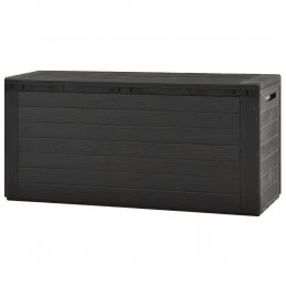 Acquista Baule da Giardino Antracite 116x44x55 cm con riferimento GHV-49445 della ditta GARDENHOME