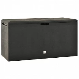 Acquista Baule da Giardino Antracite 114x47x60 cm con riferimento GHV-49446 della ditta GARDENHOME